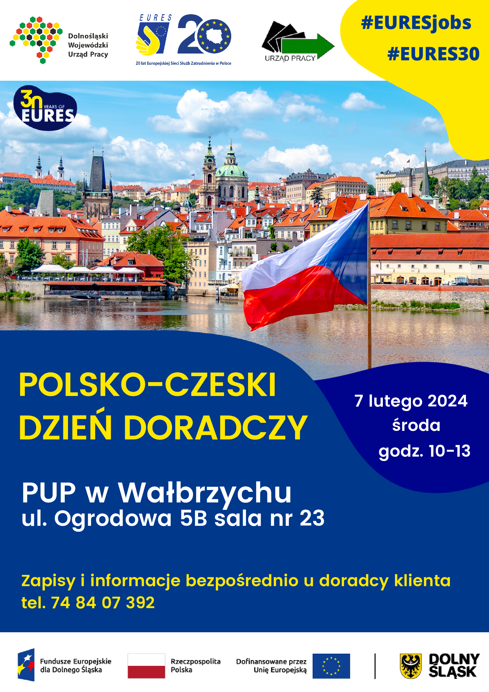 Plakat dni polsko czeskie Wałbrzych