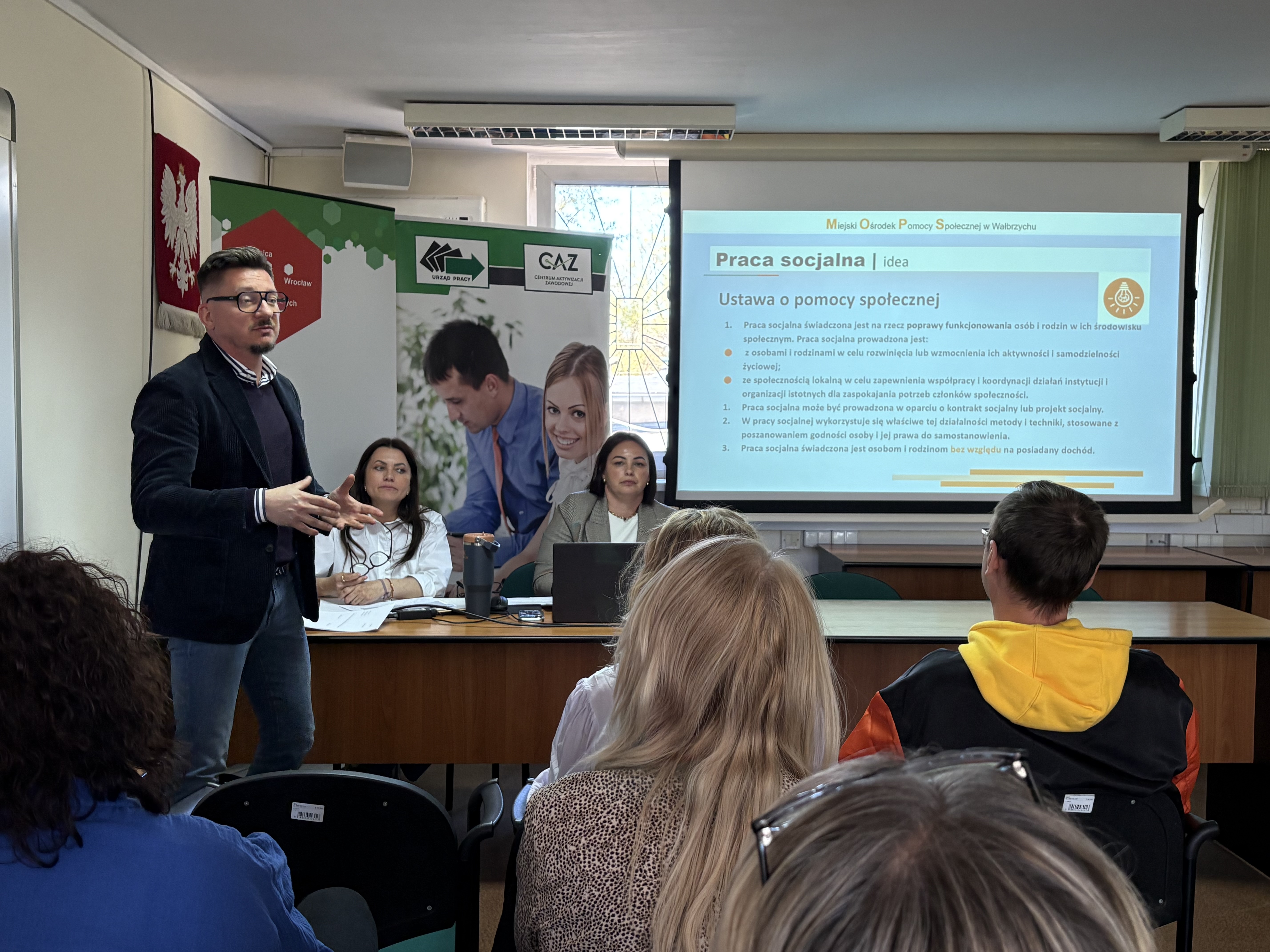Obrazek dla: Spotkanie informacyjne z pracownikami Miejskiego Ośrodka...