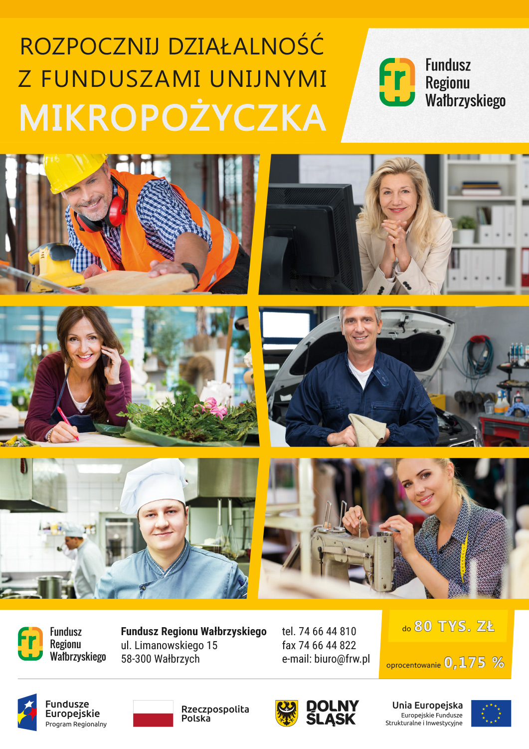 Plakat Mikropożyczka